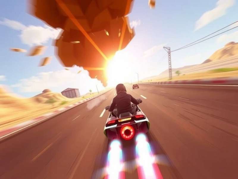 Scorching Speedster Gameplay Screenshot