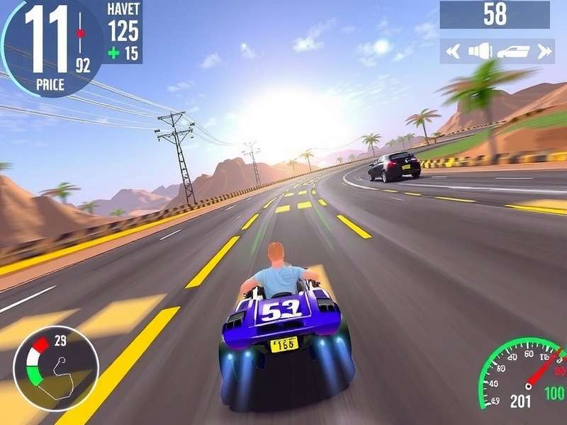 Scorching Speedster Multiplayer Racing